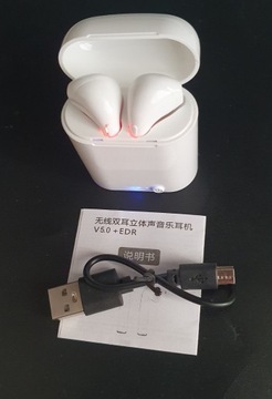 Słuchawki bezprzewodowe Bluetooth I7-TWS