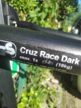 Bagażnik rowerowy uchwyt rowerowy Cruz Race Dark