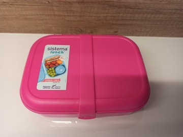 Sistema lunchbox Ribbon różowy