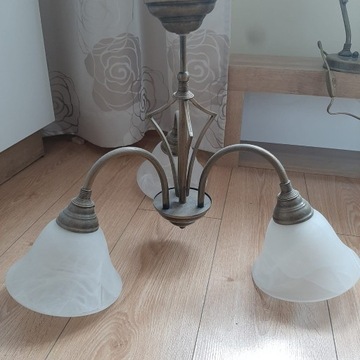 1 x lampa wisząca i 2 x lampka nocna