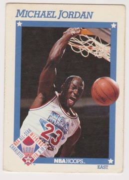 Michael Jordan - 1991-92 Hoops - Karta NBA