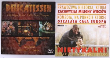 Delicatessen Nietykalni 2 x DVD Kino francuskie