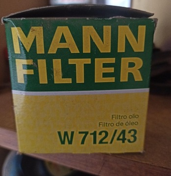 Filtr oleju Mann-Filter W 712/43 