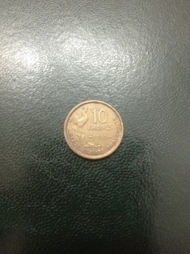 Francja - 10 franków 1953r.