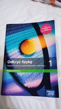 Odkryć Fizykę. Podręcznik do  kl.1