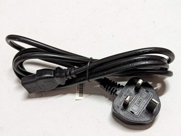 Kabel zasilający angielski 1,8m UK C13 BS1363