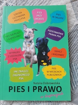 Książka PIES I PRAWO poradnik