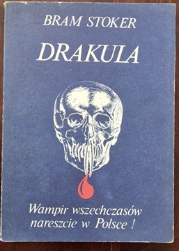 Drakula - Bram Stoker pierwsze Polskie wydanie! Unikat!