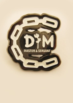 pin przypinka metalowa Depeche Mode Master & Slave