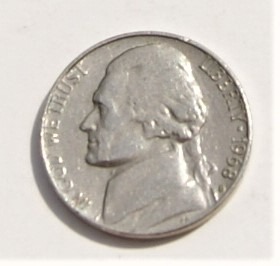 5 cent 1968 S Jefferson Stan!