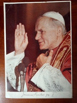 Pocztówka Jan Paweł II Papież 