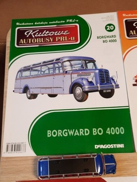 Kultowy Borbward BO 4000 skala 1:72 z gazetką.