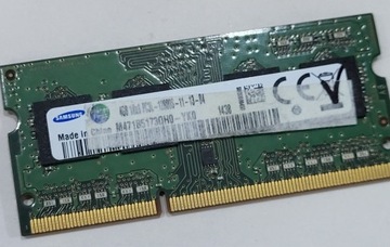 Pamięć RAM SAMSUNG DDR3L SODIMM 4GB 1600MHz CL11 
