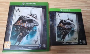 BATMAN RETURN TO ARKHAM 2 PŁYTY PL XBOX ONE BOX