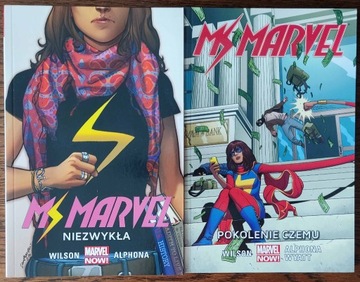 Wilson - Ms Marvel 1-4 Niezwykła jak nowe 