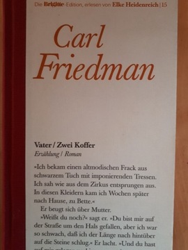Vater / Zwei Koffer Carl Friedmann 