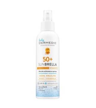 DERMEDIC BABY SUNBRELLA - mleczko ochronne w sprayu 150 ml