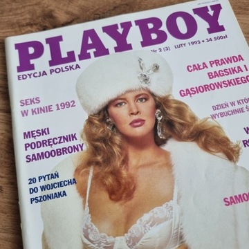 Playboy 2 (3) luty 1993 - Morgan Fox (rozkładówka)