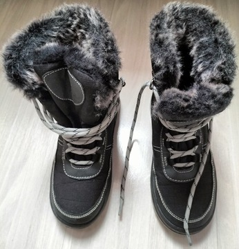 Buty zimowe dziewczęce