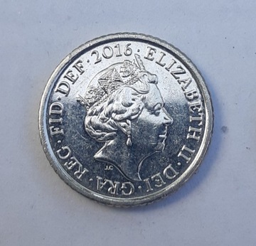 6 monęt Wielka Brytania.