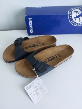 Birkenstock Madrid 37 birko flor czarne