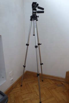 Statyw Manfrotto seria 190 aluminiowy + głowica