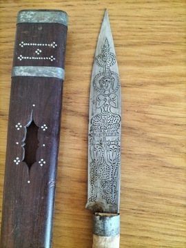 Duży nóż wschodni Azja 