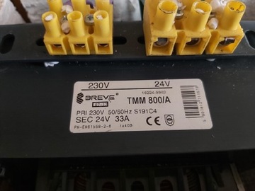 Transformator TMM800/A   230v/24v