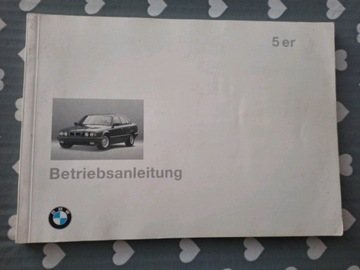 Niemiecka instrukcja obsługi BMW serii 5
