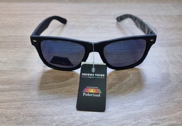 Okulary przeciwsłoneczne z polaryzacją NIEBIESKIE