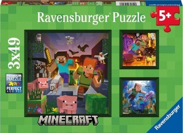 Puzzle 3x49 el. Minecraft 056217