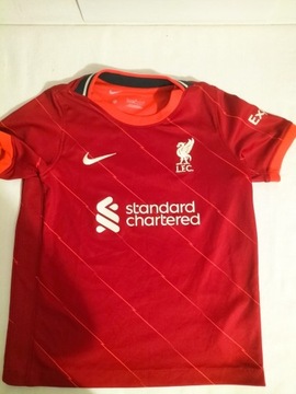 Koszulka Liverpool Nike piłkarska 110-116 cm