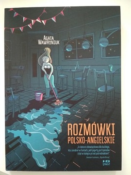 Rozmówki polsko-angielskie Agata Wawryniuk komiks