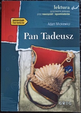 PAN TADEUSZ - lektura obowiązkowa