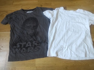 2 x t-shirt star wars 134 140 cm