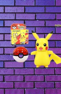 Składana figurka Pokemon wraz z PokeBall 