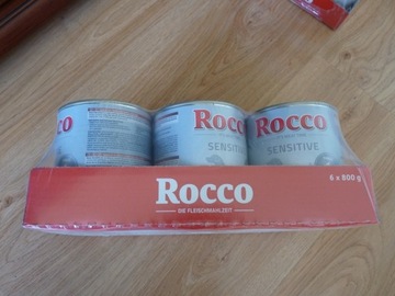 Rocco Sensitive 6 x 800g jagnięcina z ryżem