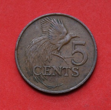 5 centów  1977  r -  Trynidad i Tobago