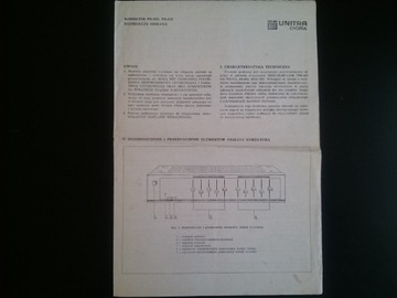 KOREKTOR FS032 033 UNSTRUKCJA OBSŁUGI DIORA UNITRA