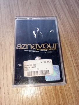 Charles Aznavour 20 chansons kaseta