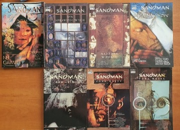 Sandman zestaw 7 komiksów 