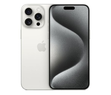Apple iPhone 15 PRO max 256GB Titanium White - NOWY 