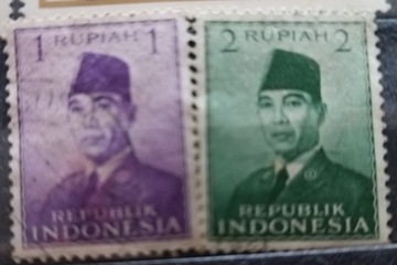 INDONEZJA stare znaczki