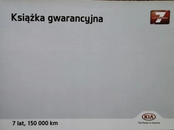 KIA Książka serwisowa PL