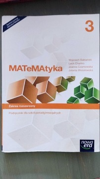 Matematyka 3 rozszerzony podręcznik nowa era