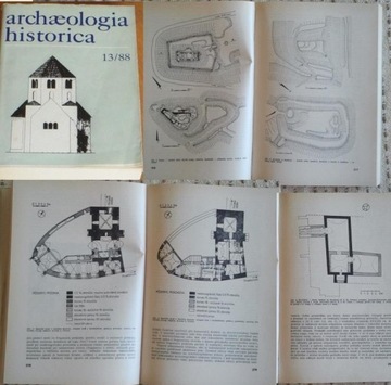 Archaeologia historica 13/88 Zamki gródki Czechy