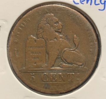 Belgia 5 centymów, 1833