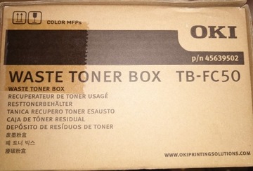 Pojemnik na zużyty toner TB-FC50  OKI 45639502