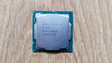 Procesor Intel core i3 8100