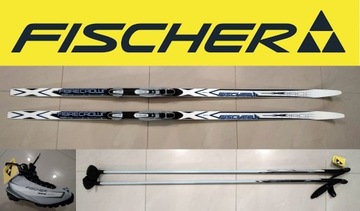 REZERWACJA Narty biegowe FISCHER XC 187 +buty40+ki